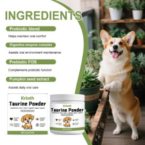 Taurine Powder For Dogs A Gentle Formula To Nourish And Support Your Dogs Daily Health And Well-being